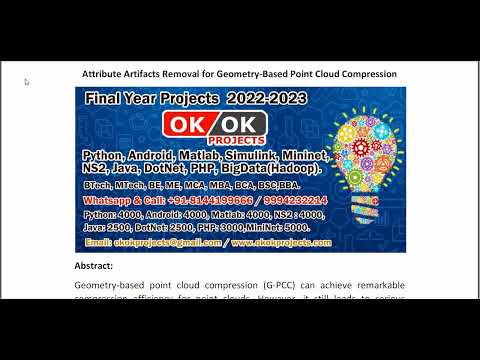 Attribute Artifacts Removal for Geometry Based Point Cloud Compression
