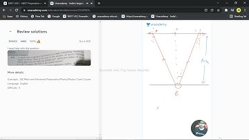 A small bulb is placed at the bottom of a tank containing water to a depth of 80cm . what is the