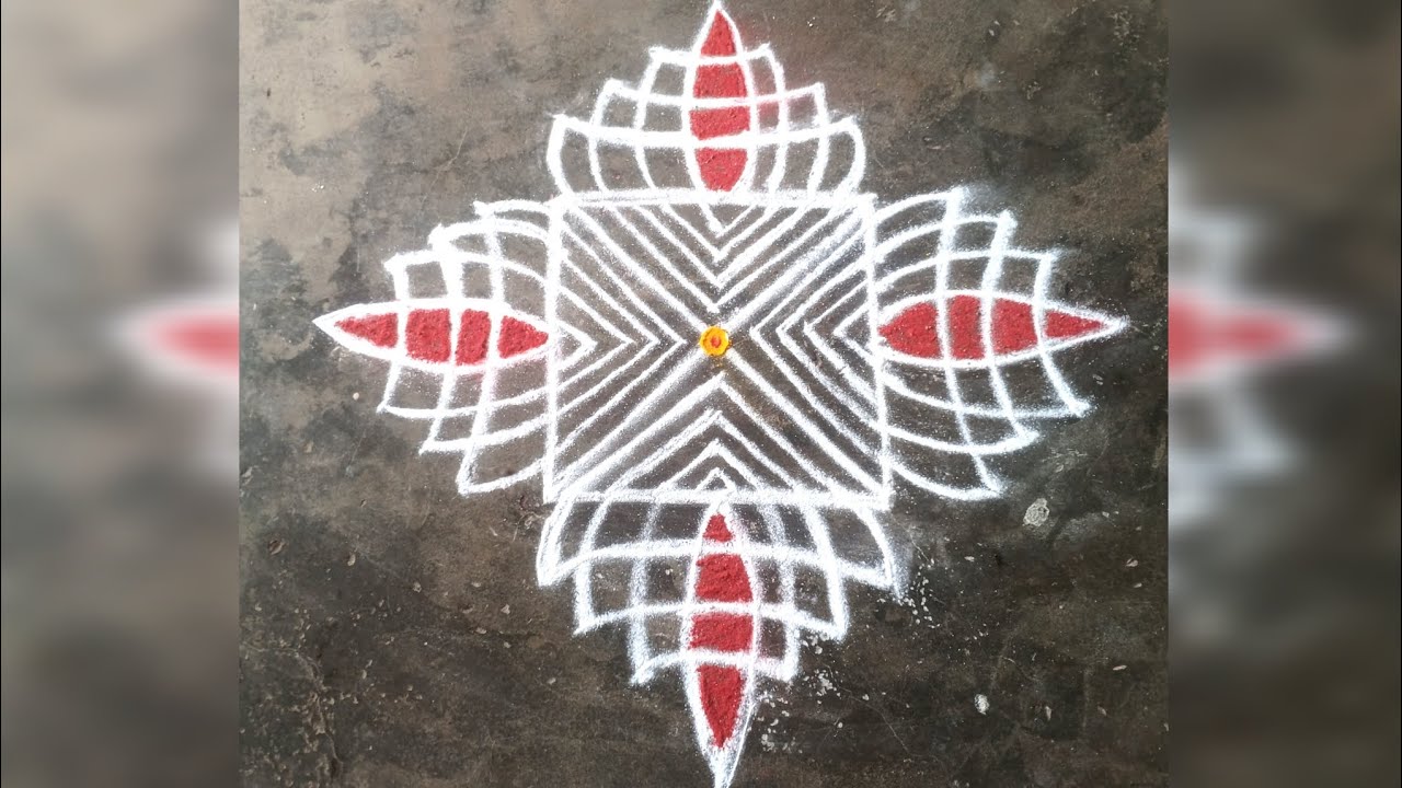 Simple padikolam/traditional kolam