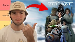 Ranking Battlefront 2 Heros On How Hard They Are To Play