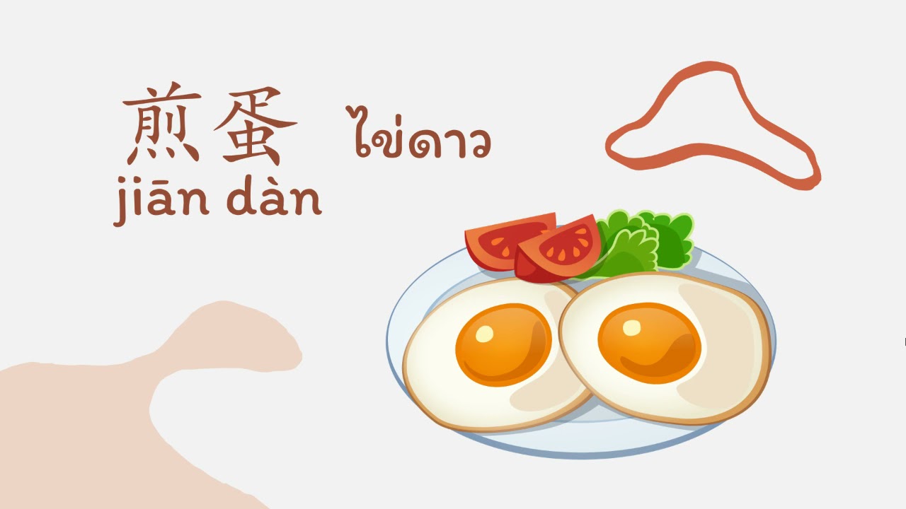 คำศัพท์ภาษาจีน – อาหาร (食物) & แต่งประโยคโดยใช้ 吃 (กิน) | เนื้อหาทั้งหมดเกี่ยวกับภาษาจีน อาหารที่แม่นยำที่สุด