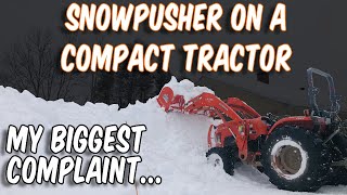 Major Problem with the Snow Pusher  Watch before buying!