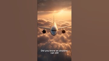 Why Airplanes Don’t Fall Even When Engines Stop! ✈️ #science #aviation #aviationfacts #shorts