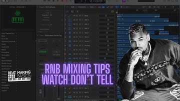 Silent Cook Up | Mixing A Chris Brown Type Beat In Logic Pro 11