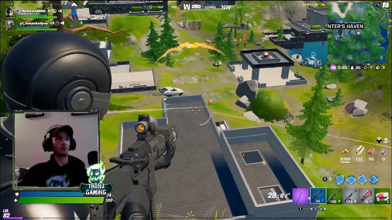 Playing  fortnite Doing the XP Grind   WEB: 