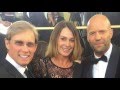 Nadia Comaneci, Bart Conner, Greg Louganis at the Golden Globes