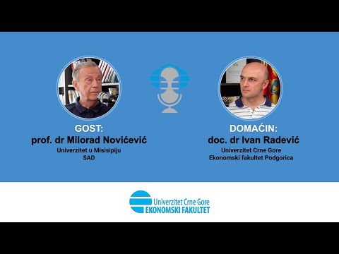 Ekof podcast, prva epizoda. Gost prof. dr Milorad Novićević