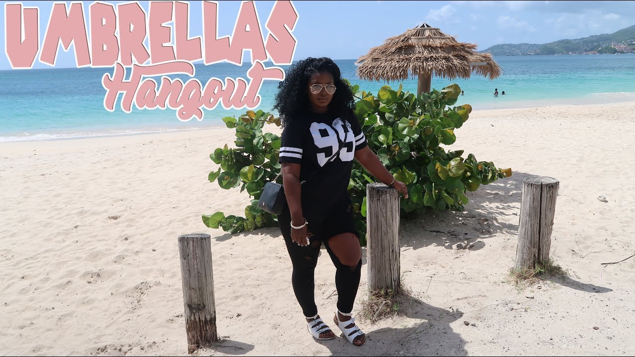Nicki Minaj Challenge Umbrellas Grenada Hangout Vlog YouTube