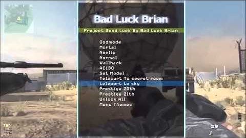 PS3/Mw3 Project Good Luck ModMenu Hosted by WapexModding