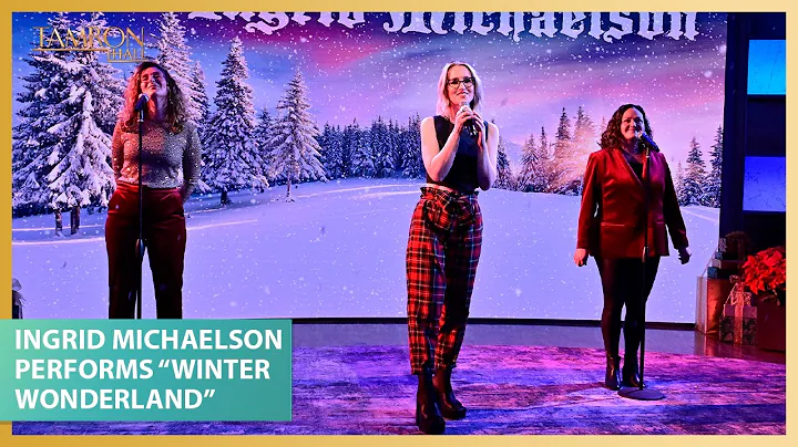 Ingrid Michaelson Performs Winter Wonderland on Ta...