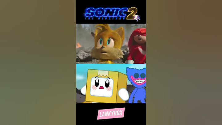 GOLDEN SONIC! *Insane* LankyBox Split-Screen Parody 😂 #shorts TikTok By LankyBox
