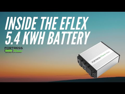 Inside the Fortress Power eFlex 5.4 kWh Battery