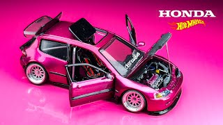 Honda Civic EG Simply Performance K20 Naturally Aspirated Hot Wheels Custom