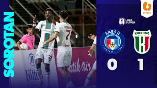 Sabah FC 0 - 1 Kuching City FC | Sorotan Liga Super 2025/26