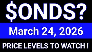 Onds Stock Ondas Holdings Inc. Onds Stock Technical Ysis March 24, 2026