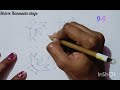 9-9 ಚುಕ್ಕಿಯ ದೀಪದ ರಂಗೋಲಿ | easy and simple rangoli designs | Rangoli 6