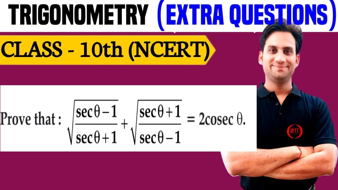 Prove that : Root over secθ-1/secθ+1 + root over secθ+1/secθ-1 ...