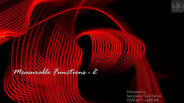 Measurable Functions - II | Littlewood