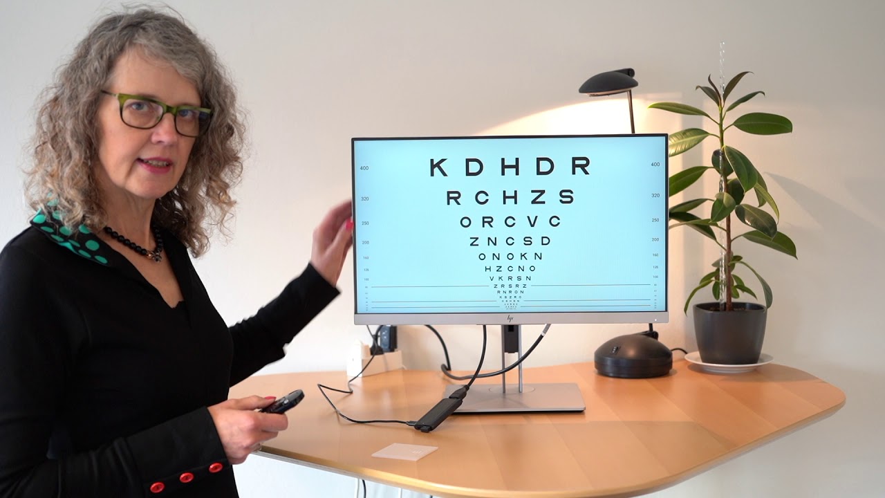 Digitalt Synstest System Elite - Info om ETDRS