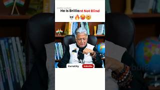 You can Him Blind I call Him Brave And Brilliant 🔥|UPSC Interview|UPSC Motivation