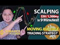 SIMPLE 1,500 Php in less than 10mins.  Moving Average Trading Strategy (SCALPING IN BINANCE FUTURES)