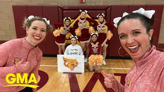 Iowa School for the Deaf wins 1st cheerleading championship in school history l GMA