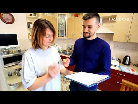 Замена фасадов и столешницы кухни от FASLUX.RU