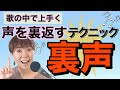 歌の中で上手く声を裏返すテクニック【裏声】森山直太朗・さくらで実践付き