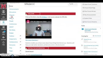 Accessing MyStatLab Assignments Through Canvas