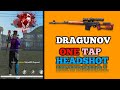 Dragunov one tap headshot trick free fire auto headshot pro tips and tricks