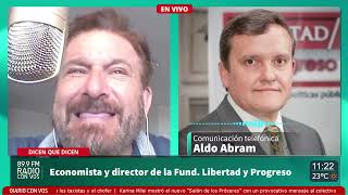 Aldo Abram - Economista y director de la Fundación Libertad y Progreso | Dicen Que Dicen