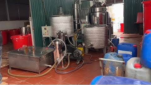 Máy cô đặc, tách nước Mật Ong 300 lít/mẻ - Bàn giao tại Phủ Lý, Hà Nam