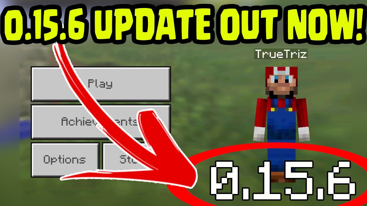 NEW MCPE 0.15.6 UPDATE PE! 0.15.6 UPDATE RELEASED // NEW MAP, OCULUS ...