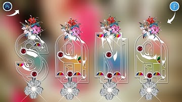 Glass font dp editing ps cc pixellab | how to make new colorful glass font & color dots in ps touch