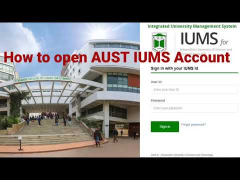 How to open AUST IUMS Account