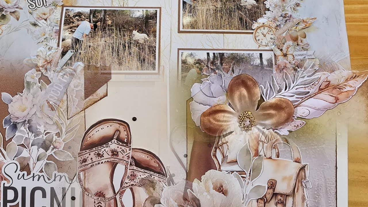 Soft Summer Stories double-page layout and card ideas (134)