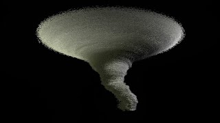 Simple tornado with glsl (Touchdesigner tutorial)