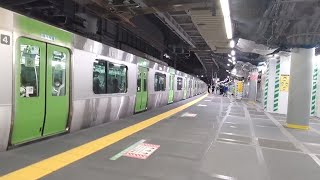 【JR渋谷駅】線路移設完了！拡幅された山手線内回りホーム 2021.10.25～