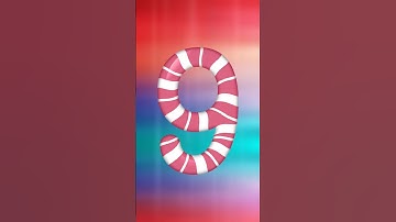 9 TO Zero Candy Countdown #shorts