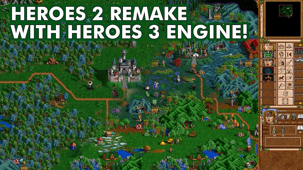 Heroes Of Might & Magic 2 Total Remake with Heroes 3 Engine! (Which You can play now!) YouTube Heroes Of Might & Magic 2 Total Remake with Heroes 3 Engine! (Which You can play now!) YouTube
