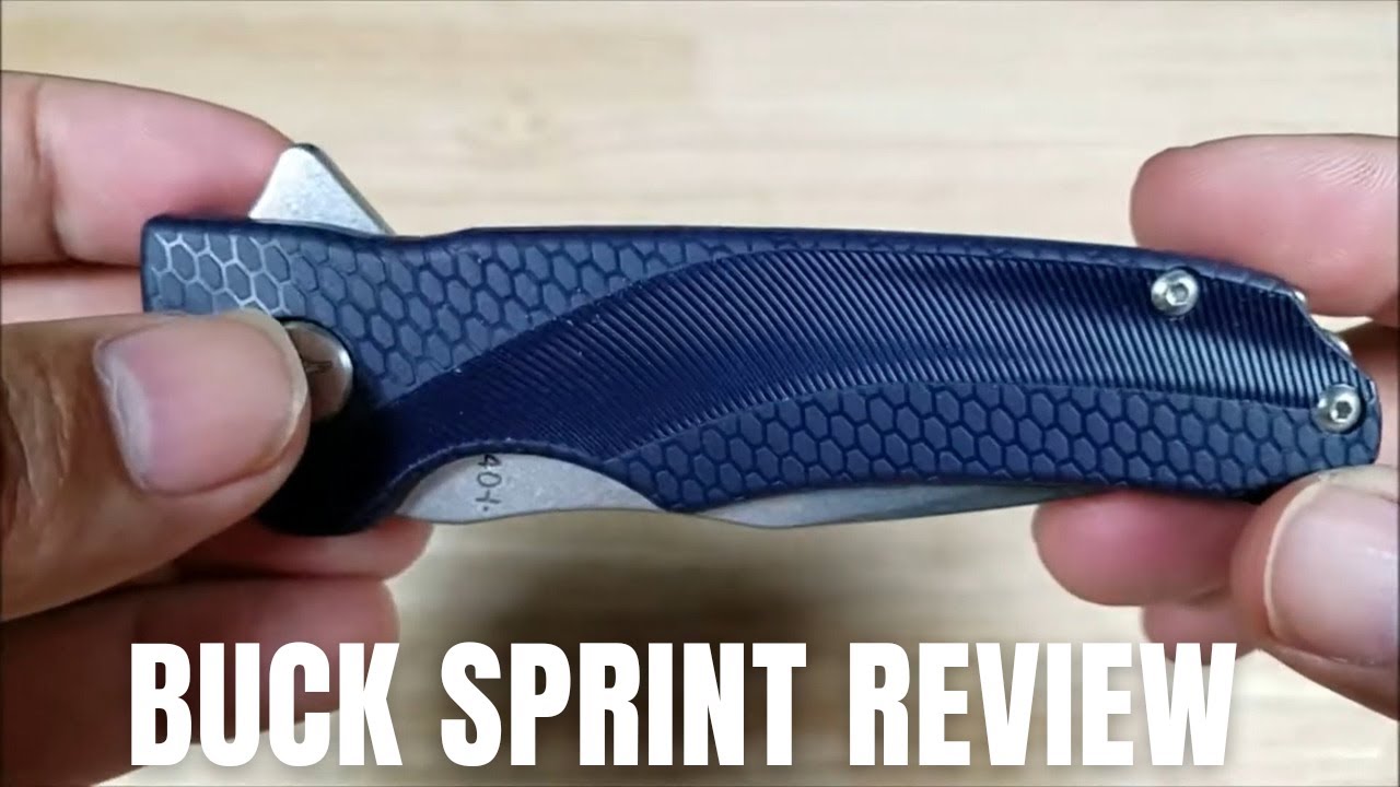 ЛУЧШИЙ БЮДЖЕТНЫЙ EDC НОЖ-ФЛИППЕР BUCK SPRINT ОБЗОР