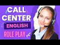 English for call centers   role play practice  phone company