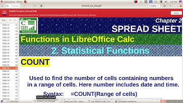 LIBRE OFFICE CALC STATISTICAL  FUNCTIONS 2020 08 26 01 34 44