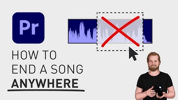 How to cut a song at any point in Premiere Pro