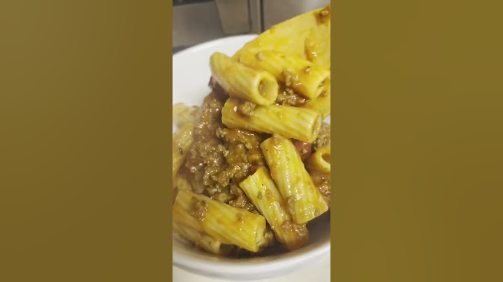 Rigatoni Beef Pasta