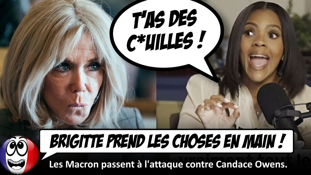 ⁣Brigitte Macron ATTAQUE en justice Candace Owens, celle-ci lui RÉPOND...