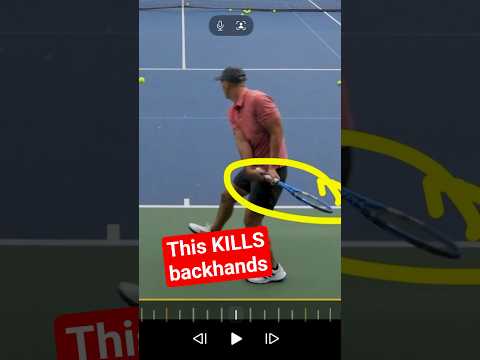 This is STEALING your Backhand's Power