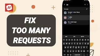 How To Fix And Solve Too Many ReQuests On Parallel App  screenshot 4