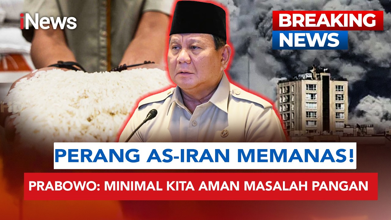 Prabowo Buka-bukaan di Tengah Ancaman Perang: Kita Aman Masalah Pangan  | BREAKING NEWS