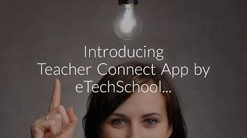 Teacher Connect | eTechSchool